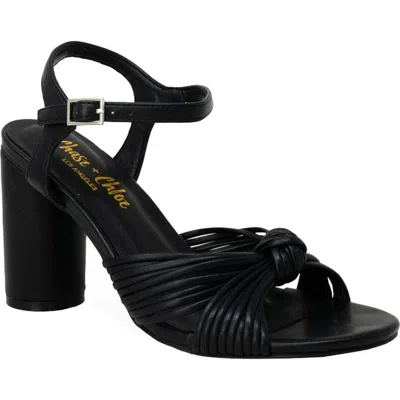 Chase & Chloe Chase And Chloe Strappy Knotted Sandal