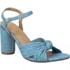 Chase & Chloe Chase And Chloe Strappy Knotted Sandal