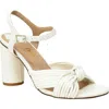 Chase & Chloe Chase And Chloe Strappy Knotted Sandal