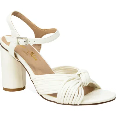 Chase & Chloe Chase And Chloe Strappy Knotted Sandal