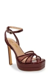 Chase & Chloe Chase And Chloe Talsa Platform Sandal