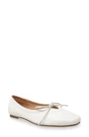 Chase & Chloe Chase And Chloe Tie Ballerina Flat