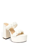 CHASE & CHLOE CHASE AND CHLOE TRACI PLATFORM SANDAL