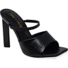 Chase & Chloe Chase And Chloe Triangle Spike Heel Sandal