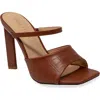 Chase & Chloe Chase And Chloe Triangle Spike Heel Sandal