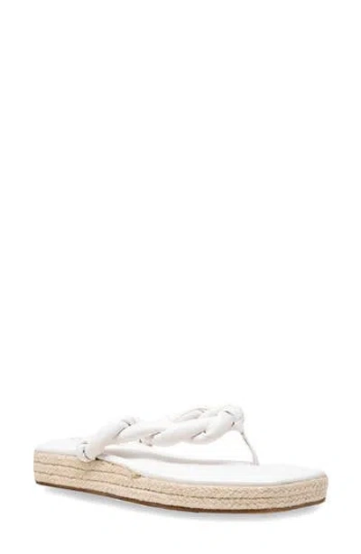 Chase & Chloe Chase And Chloe Twist Strap Espadrille Sandal