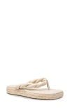 Chase & Chloe Chase And Chloe Twist Strap Espadrille Sandal
