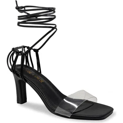 Chase & Chloe Chase And Chloe Vance Ankle Wrap Sandal