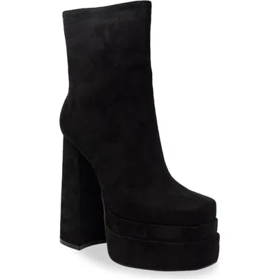 Chase & Chloe Chase And Chloe Wolfe Block Heel Double Platform Bootie