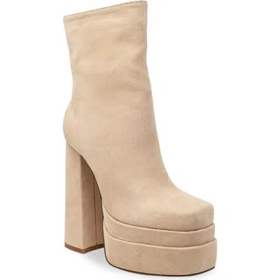 Chase & Chloe Chase And Chloe Wolfe Block Heel Double Platform Bootie