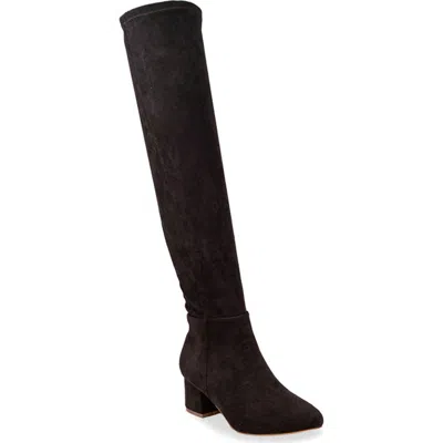 Chase & Chloe Chase And Chloe Wynter Over The Knee Boot In Brown