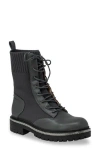 Chase & Chloe Chase And Chloe Zipper Trim Knit Boot
