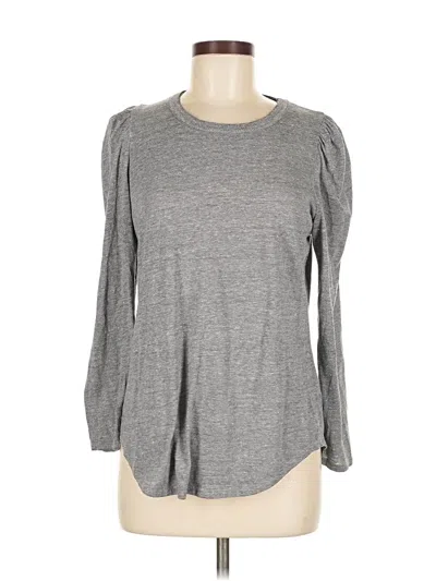 Pre-owned Chaser 3/4 Sleeve T-shirt In Gray