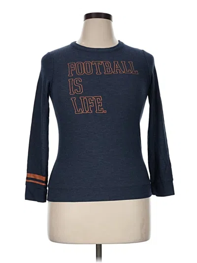 Pre-owned Chaser 3/4 Sleeve T-shirt In Blue