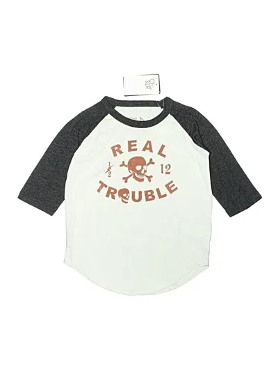 Chaser Kids' 3/4 Sleeve T-shirt In Gray