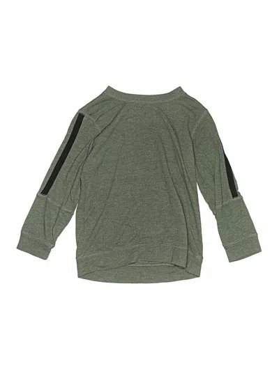 Pre-owned Chaser Kids' 3/4 Sleeve T-shirt In Green