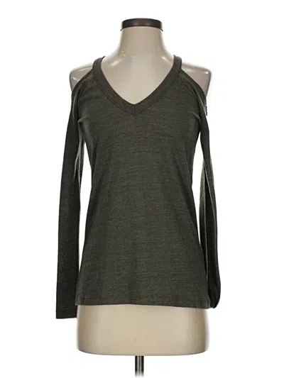 Pre-owned Chaser 3/4 Sleeve T-shirt In Green