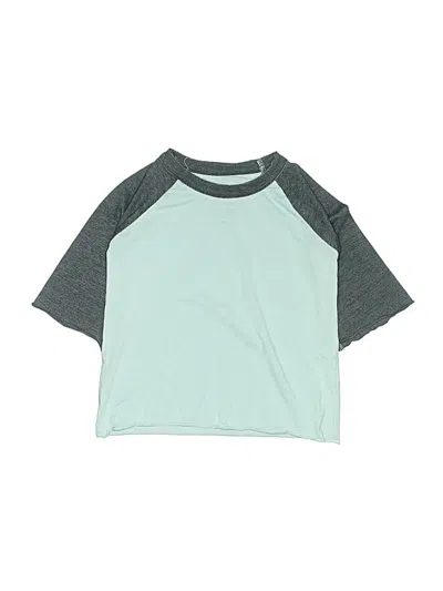 Pre-owned Chaser Kids' 3/4 Sleeve T-shirt In Teal