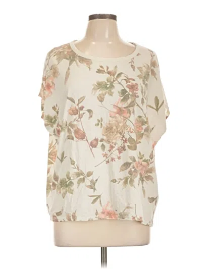 Pre-owned Chaser 3/4 Sleeve T-shirt In White