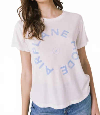 Chaser Airplane Mode Tee In White