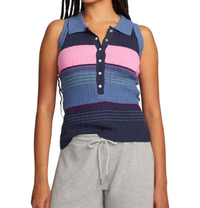 Chaser Alice Tank Top In Venice Stripe