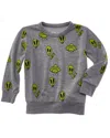 Chaser Aliens Pullover In Gray