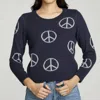 CHASER "ALL OVER PEACE" INSTARIA SWEATER