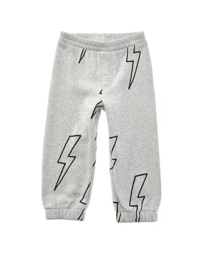 Chaser Kids' Allover Bolts Pants In Gray