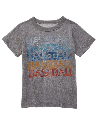 Chaser Kids' Baseball T-shirt In Black