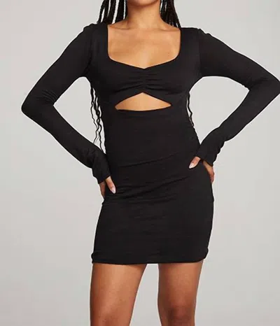 Chaser Bay Mini Dress In Black