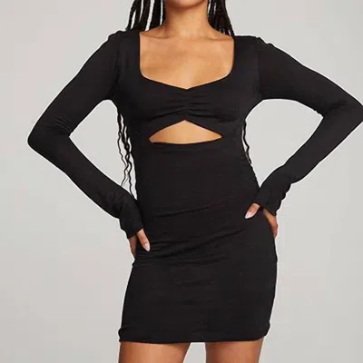 Chaser Bay Mini Dress In Black
