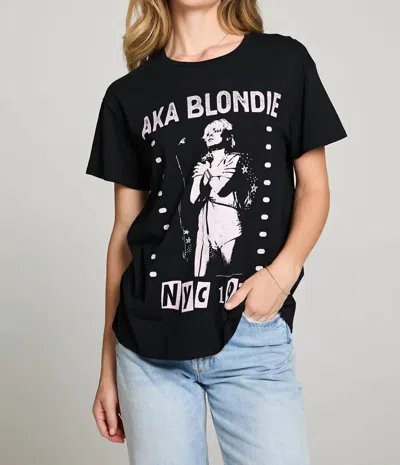 Chaser Blondie Aka Blondie 1974 Graphic Tee In Black And Pink