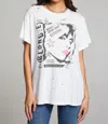 Chaser Blondie Graphic Short Sleeve Top In White