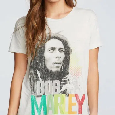 Chaser Bob Marley Rasta Tee In White