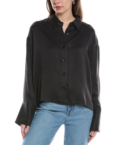 Chaser Button Up Blouse In Black