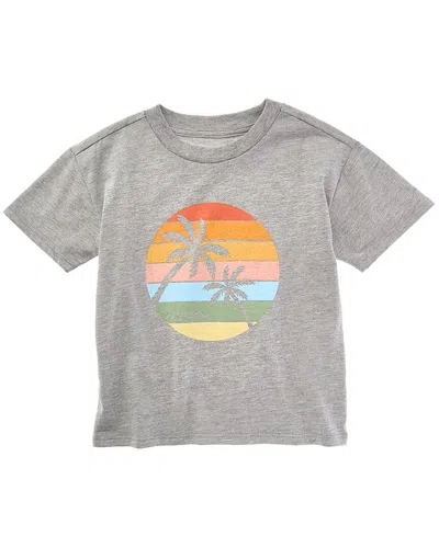 Chaser Kids' California T-shirt In Gray
