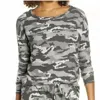 Chaser Camouflage Print Cozy Pullover In Multi In Multi