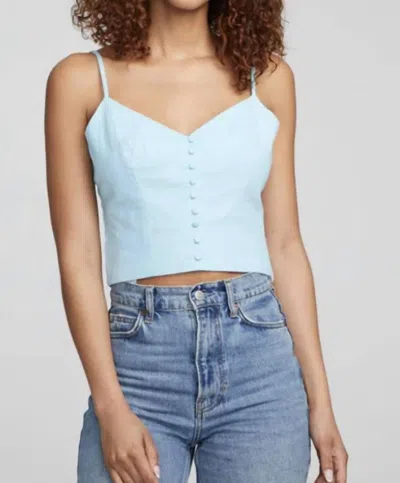 Chaser Cara Top In Clear Sky In Blue