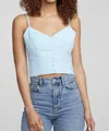 Chaser Pacific Coast Linen Tank Top In Multi