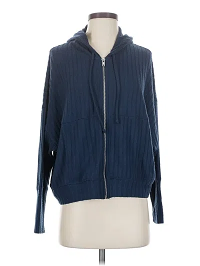 Pre-owned Chaser Cardigan Sweater In Blue