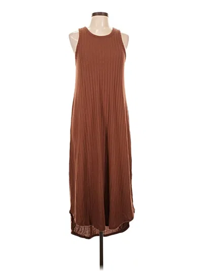 Pre-owned Chaser Casual Dress In Brown
