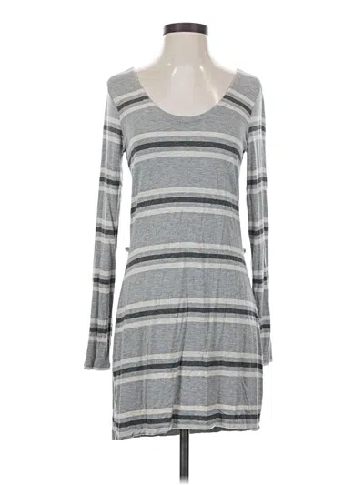 Pre-owned Chaser Casual Dress In Gray