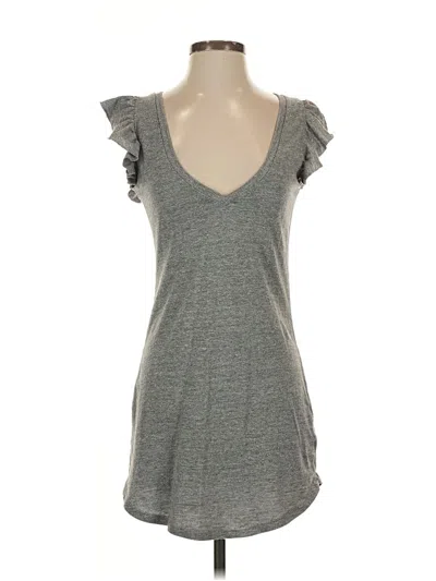Pre-owned Chaser Casual Dress In Gray