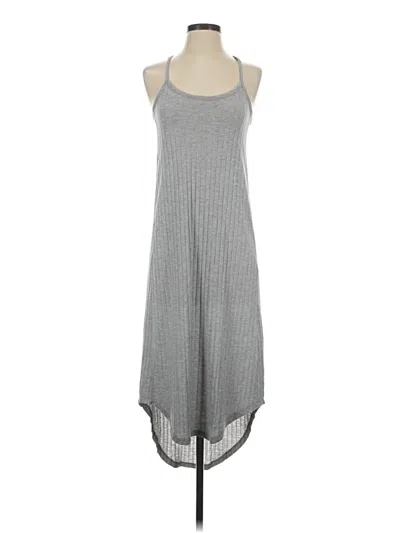 Pre-owned Chaser Casual Dress In Gray