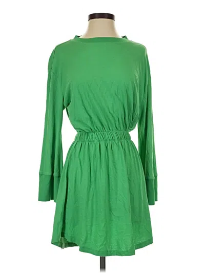 Pre-owned Chaser Casual Dress In Green