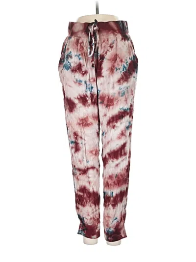 Pre-owned Chaser Casual Pants In Burgundy