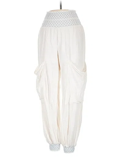 Pre-owned Chaser Casual Pants In Ivory