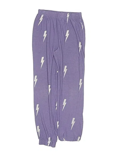 Pre-owned Chaser Kids' Casual Pants In Purple