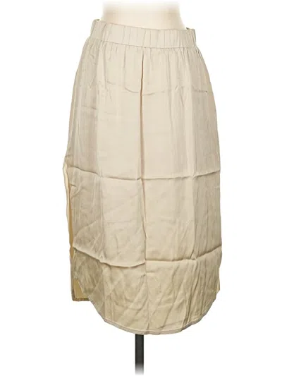 Pre-owned Chaser Casual Skirt In Ivory