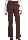 Chaser Charlie Flare Trouser In Coco In Brown